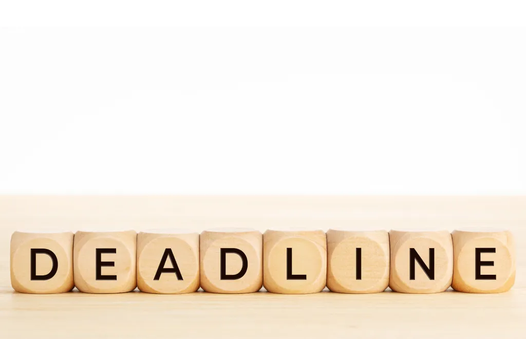 deadline in a word puzzle