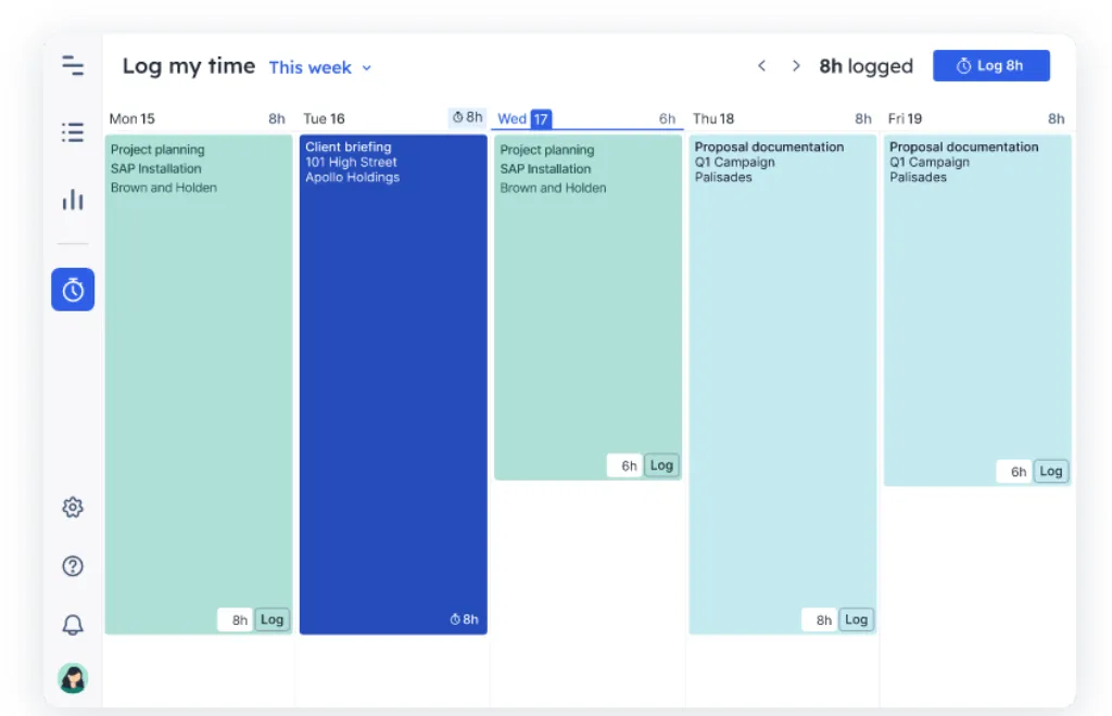float - time tracking tool