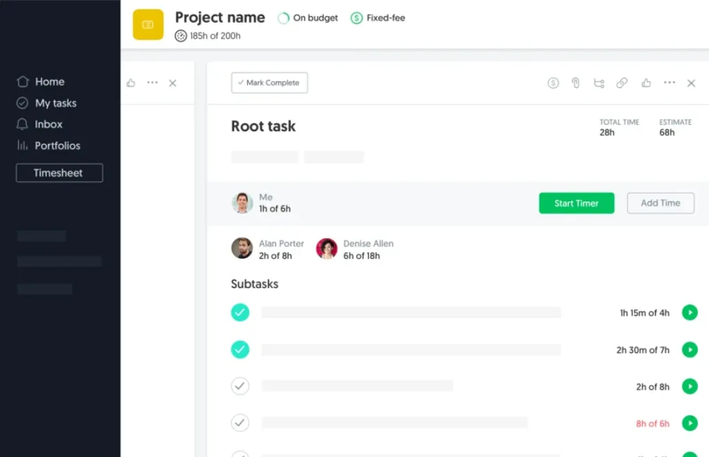 time tracker everhour