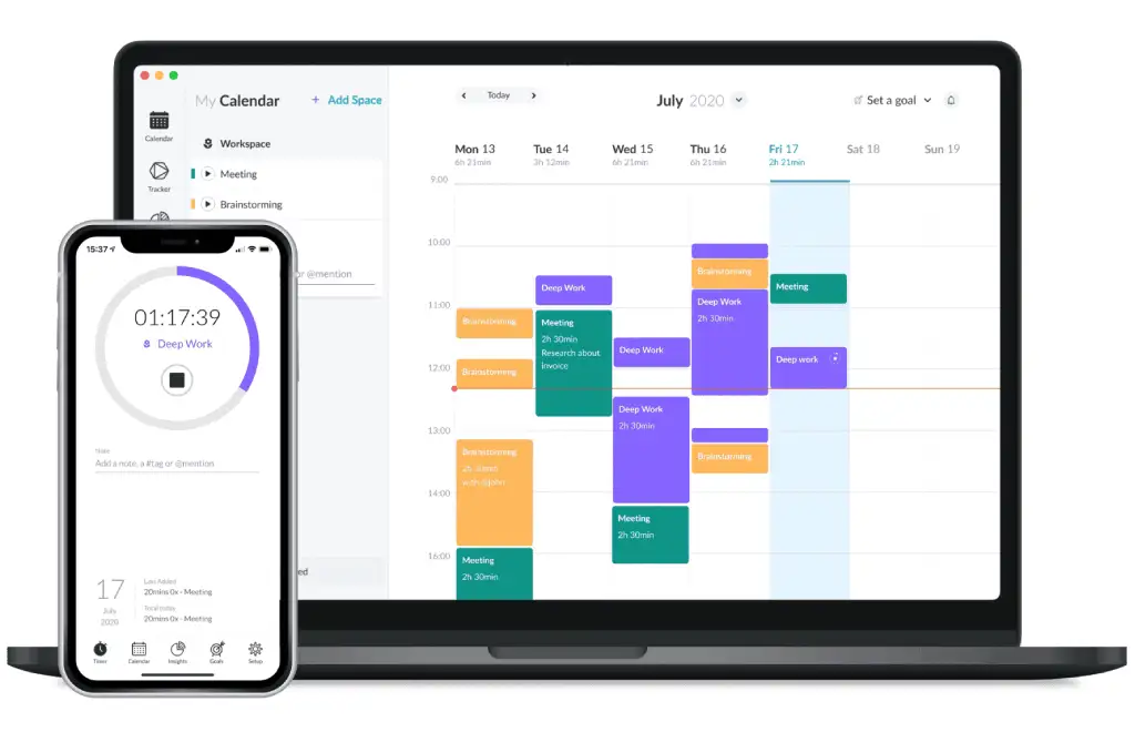 timeular - the best time tracking app for small business